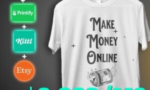 Simple “text T-Shirt” Make $2,868 per Month.