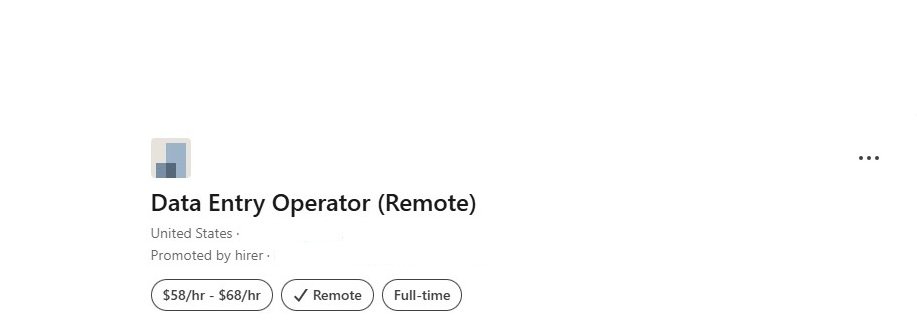 Data Entry Operator – Remote Job in USA