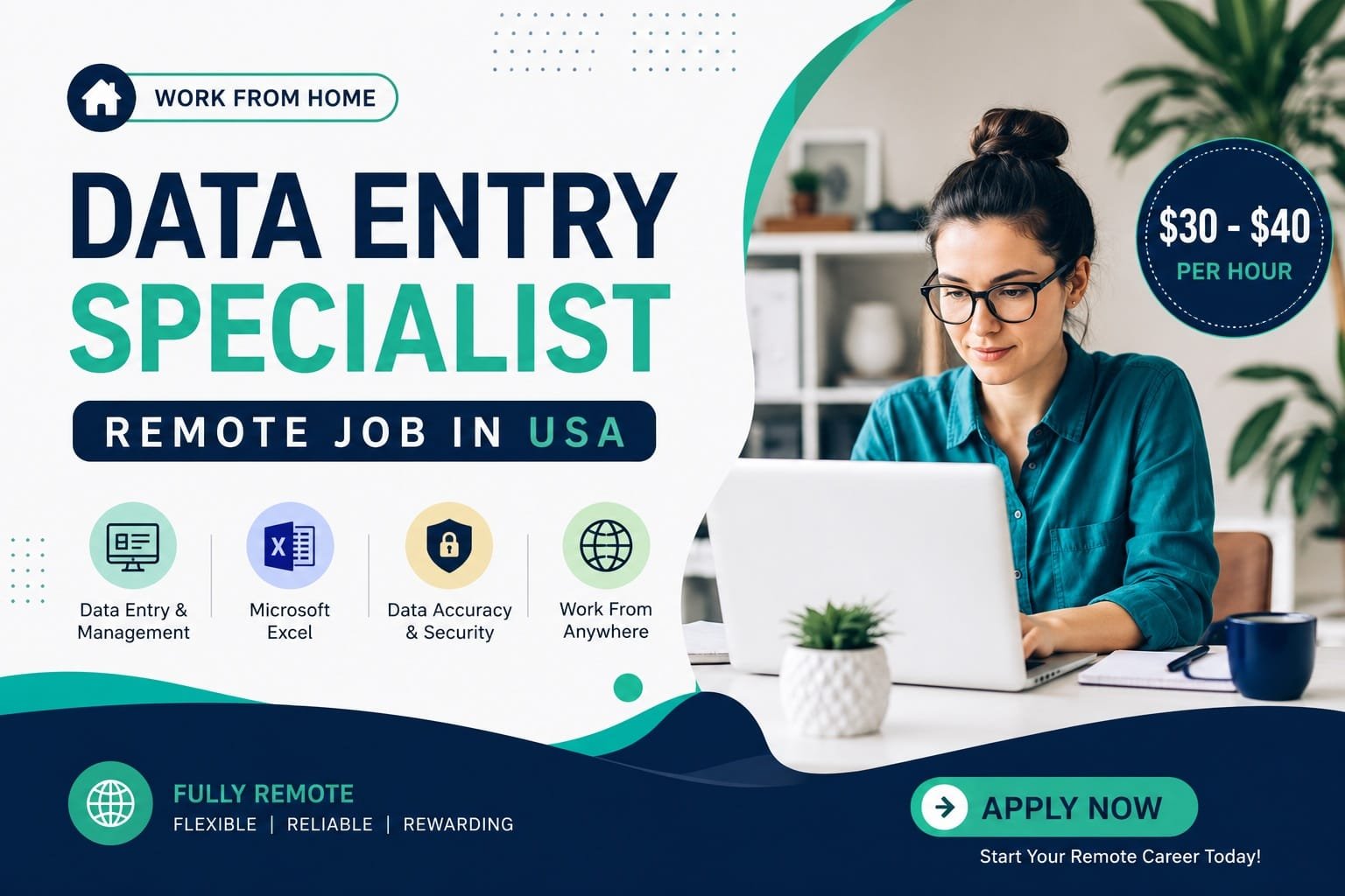 Data Entry Specialist – Remote Job in USA