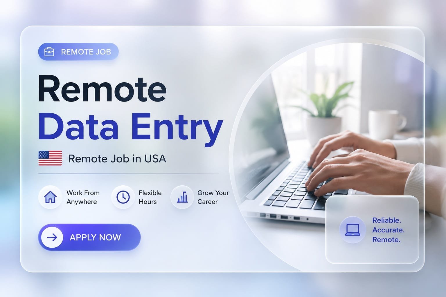Remote Data Entry – Remote Job in USA