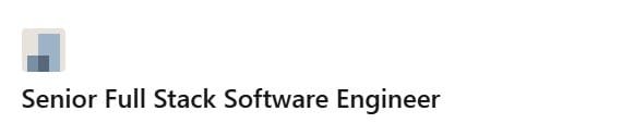 Senior Full Stack Software Engineer – Remote Job in USA