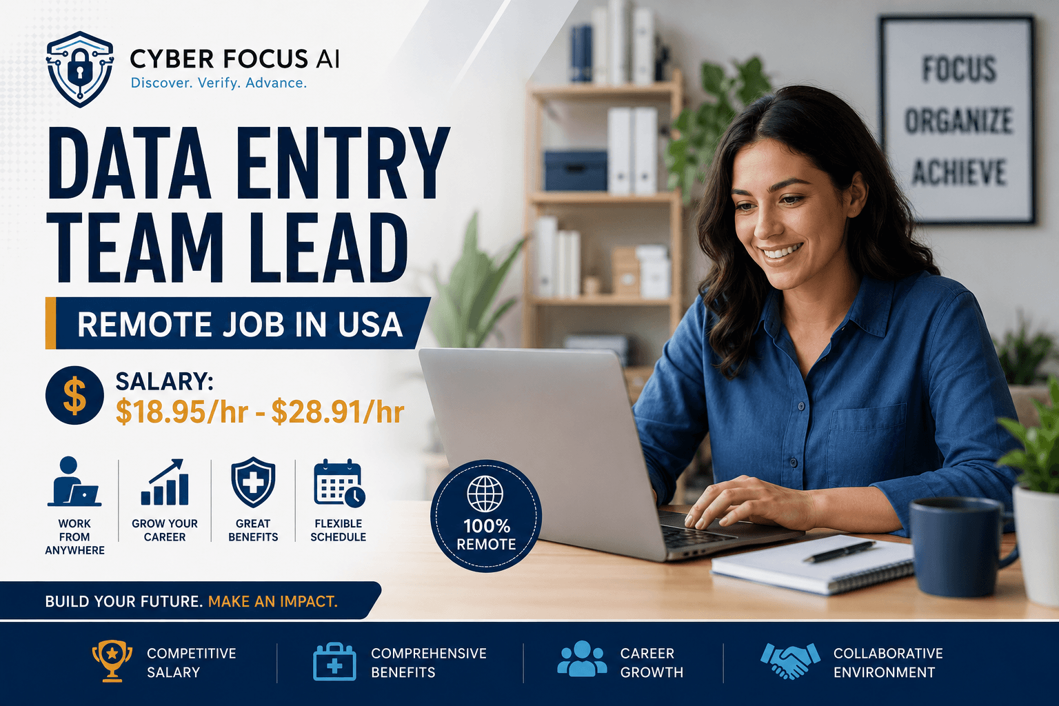 Data Entry Team Lead – Remote Job in USA
