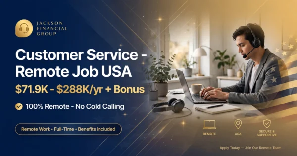 Customer Service – Remote Job USA