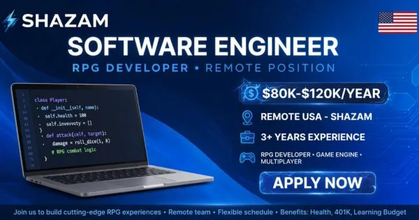 Software Engineer — Remote Job USA