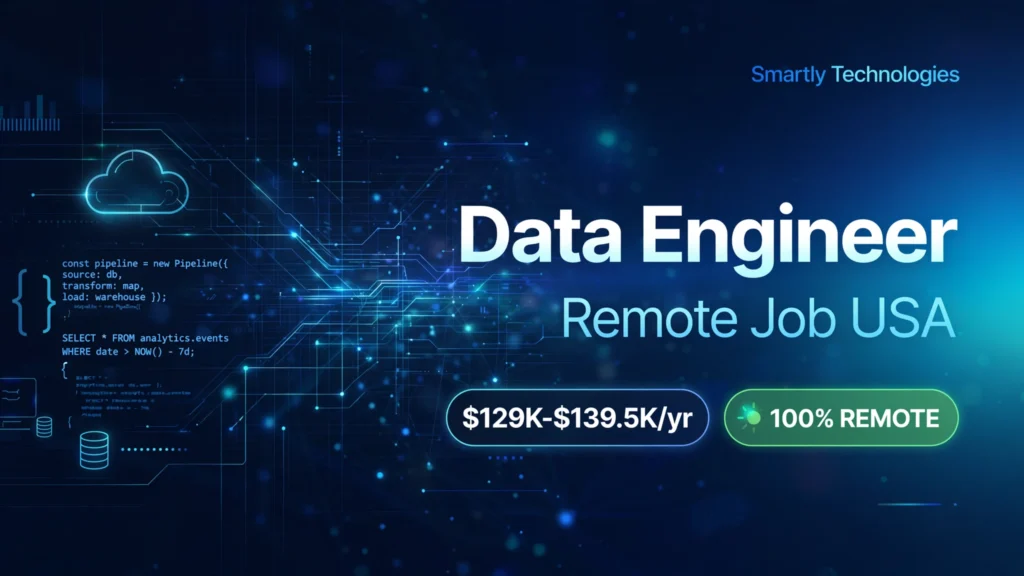 Data Engineer – Remote Job USA