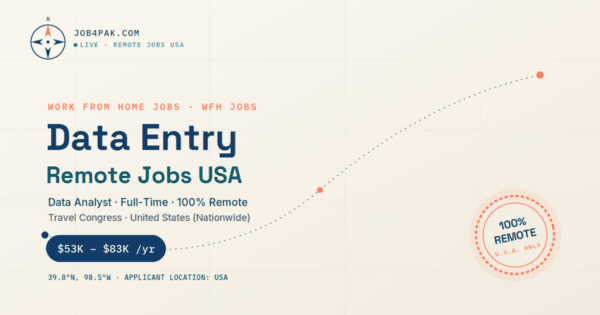Data Entry – Remote Jobs USA