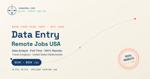 Data Entry – Remote Jobs USA
