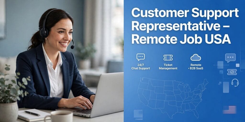 Customer Support Representative – Remote Job USA