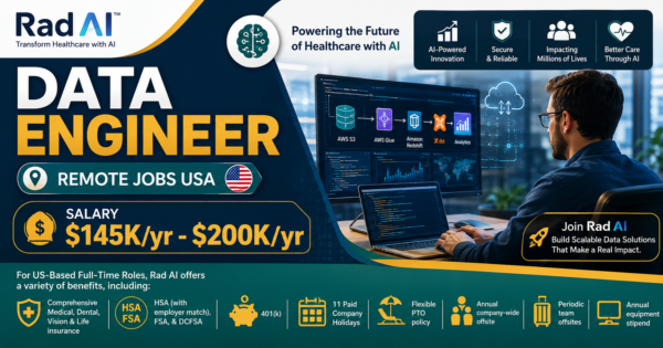 Data Engineer – Remote Jobs USA