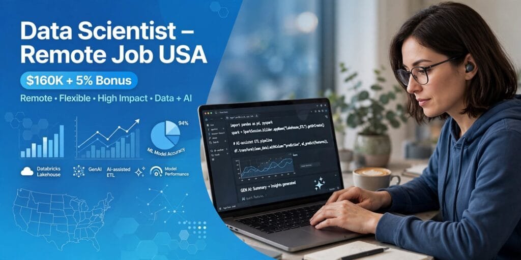 Data Scientist – Remote Job USA
