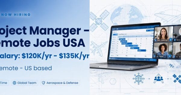 Project Manager– Remote Jobs USA