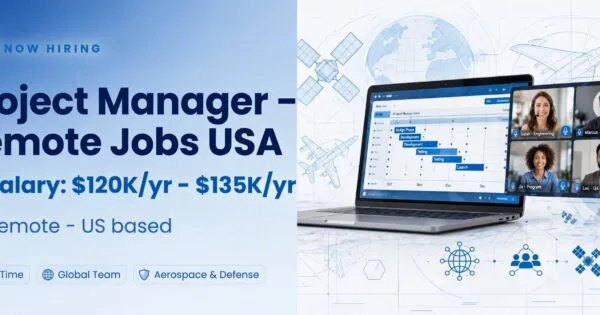 Project Manager– Remote Jobs USA
