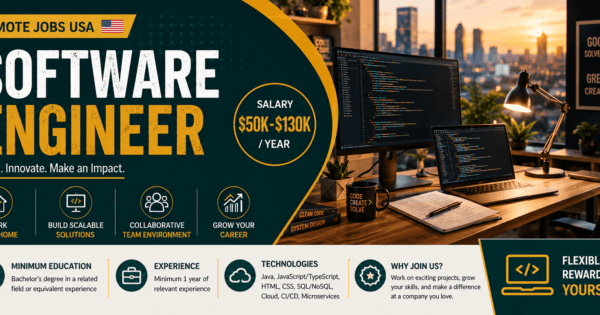 Software Engineer – Remote Jobs USA