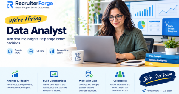Data Analyst (Remote, United States) &ndash; Remote Jobs USA | $76.8K-$96K