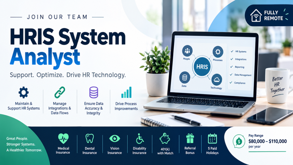 HRIS System Analyst | Remote Job USA (Crash Champions)