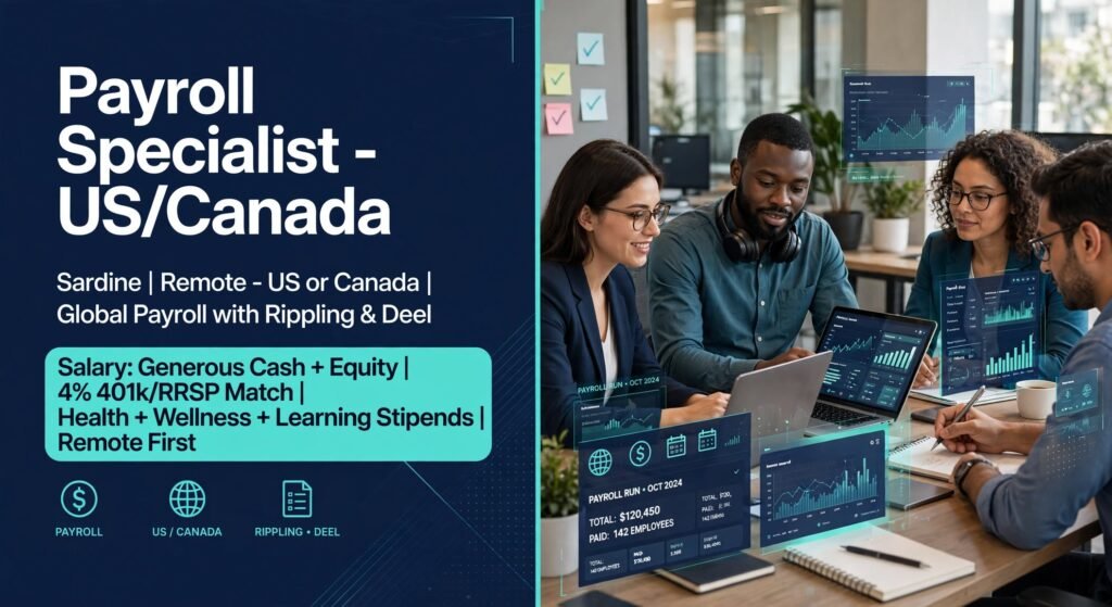 Payroll Specialist – US/Canada | Remote Jobs USA