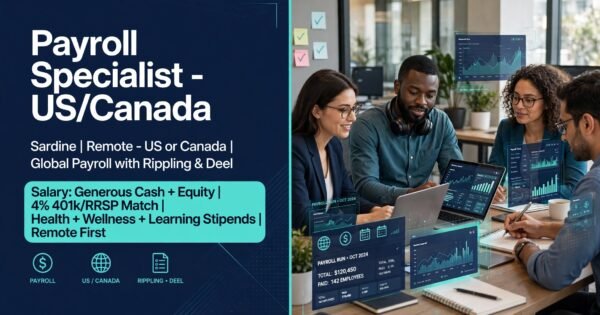 Payroll Specialist &ndash; US/Canada | Remote Jobs USA