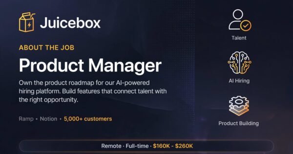 Product Manager at Juicebox: Remote Jobs USA ($160K to $260K)