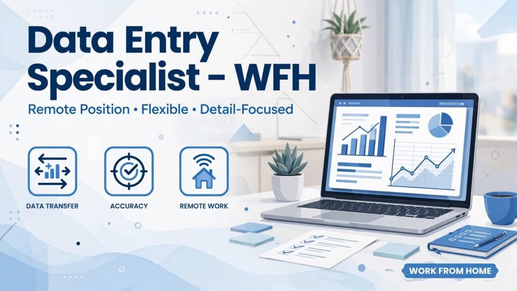 Remote Data Entry Specialist – Early PST | WFH Job