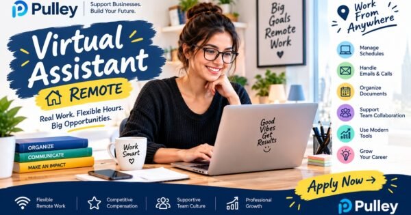 Virtual Assistant – Remote at Pulley | WFH Job USA