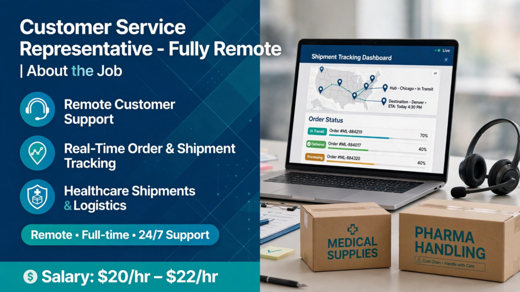 Customer Service Representative – Remote Job USA